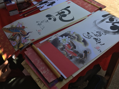 Khai bút đầu xuân 2020